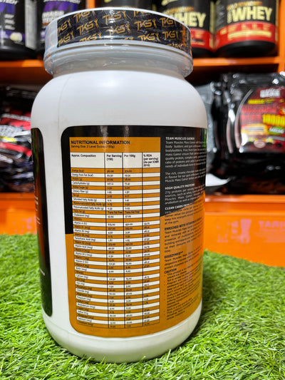 🧡 Team Muscles 100% Mass Gainer – 4lbs | Chocolate Flavour 🍫