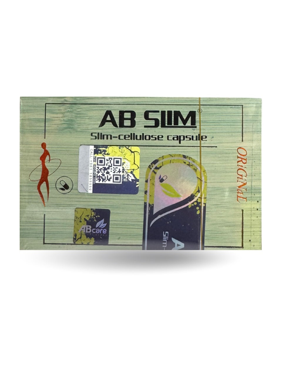 AB SLIM – Natural Slim-Cellulose Weight Loss Capsules | Lose 8–10kg/Month | Herbal Fat Burner