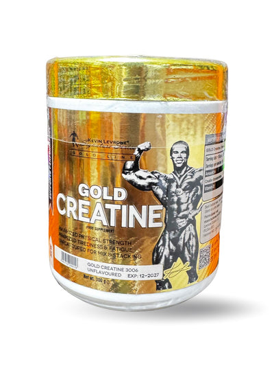 Kevin Levrone Gold Creatine – 300g 🔥| 60 Servings | Pure Creatine Monohydrate for Explosive Strength & Recovery✨