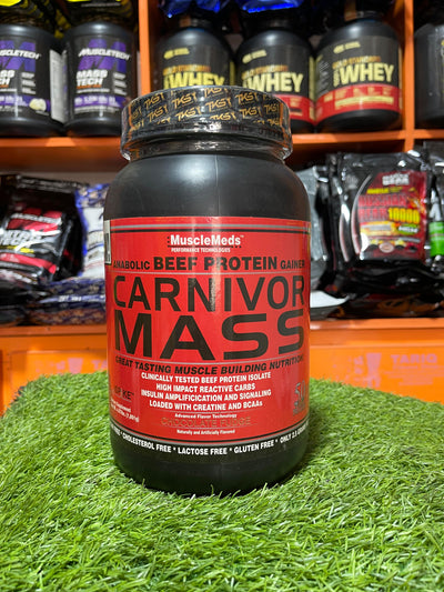 🟥 MuscleMeds Carnivor Mass 4lbs - Chocolate Fudge 🍫🐂