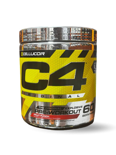 Cellucor C4 Original Pre-Workout – Fruit Punch (390g) ⚡