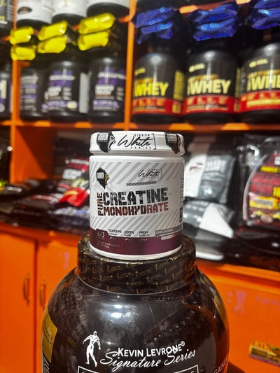 Gibbon White Series Creatine Monohydrate – 100% Pure (300g | 60 Servings)