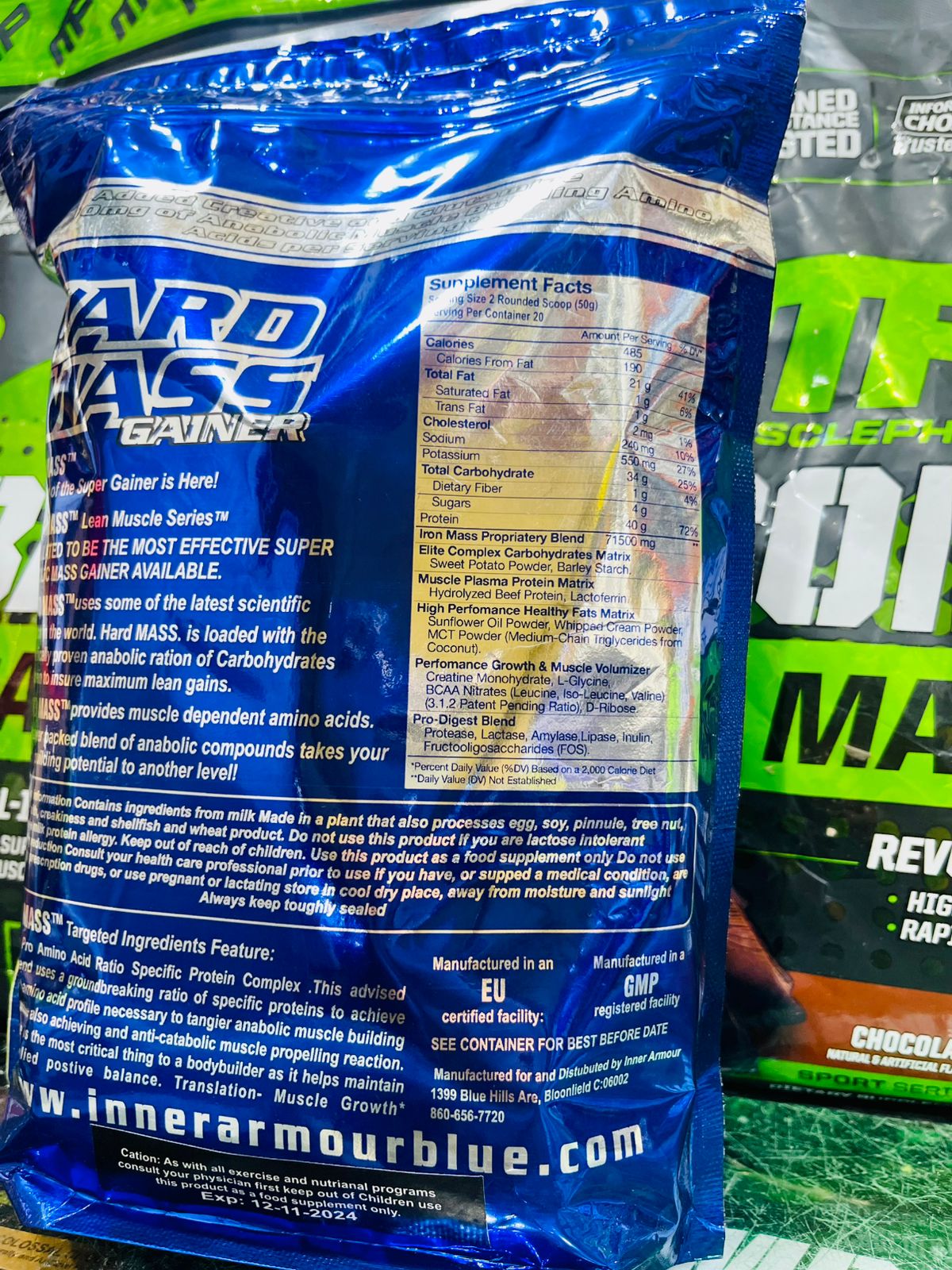 Inner Armour HARD MASS GAINER – Chocolate 🍫💪