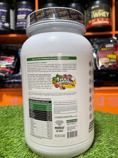 💪 HULK Extreme Mass Gainer – 4LB 🍫