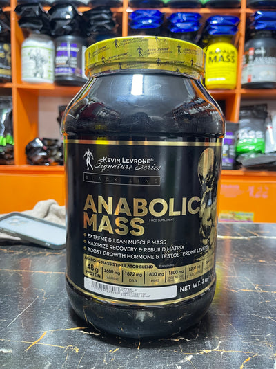 Kevin Levrone Anabolic Mass Gainer – Black Line (3kg) | Extreme Lean Muscle & Recovery