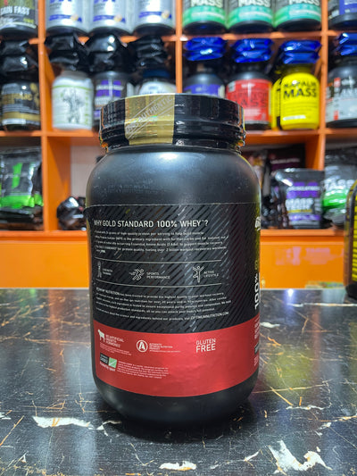 Optimum Nutrition Gold Standard 100% Whey Protein – Double Rich Chocolate (2 lbs | 29 Servings)