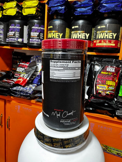 Insane Labz Demon BCAA – Grape (390g) | 2:1:1 Ratio for Maximum Recovery
