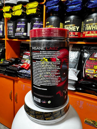 Insane Labz Demon BCAA – Grape (390g) | 2:1:1 Ratio for Maximum Recovery