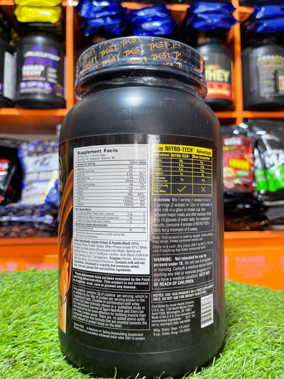 Muscletech Nitro Tech Power 4LBS – Triple Chocolate Supreme 🍫💪