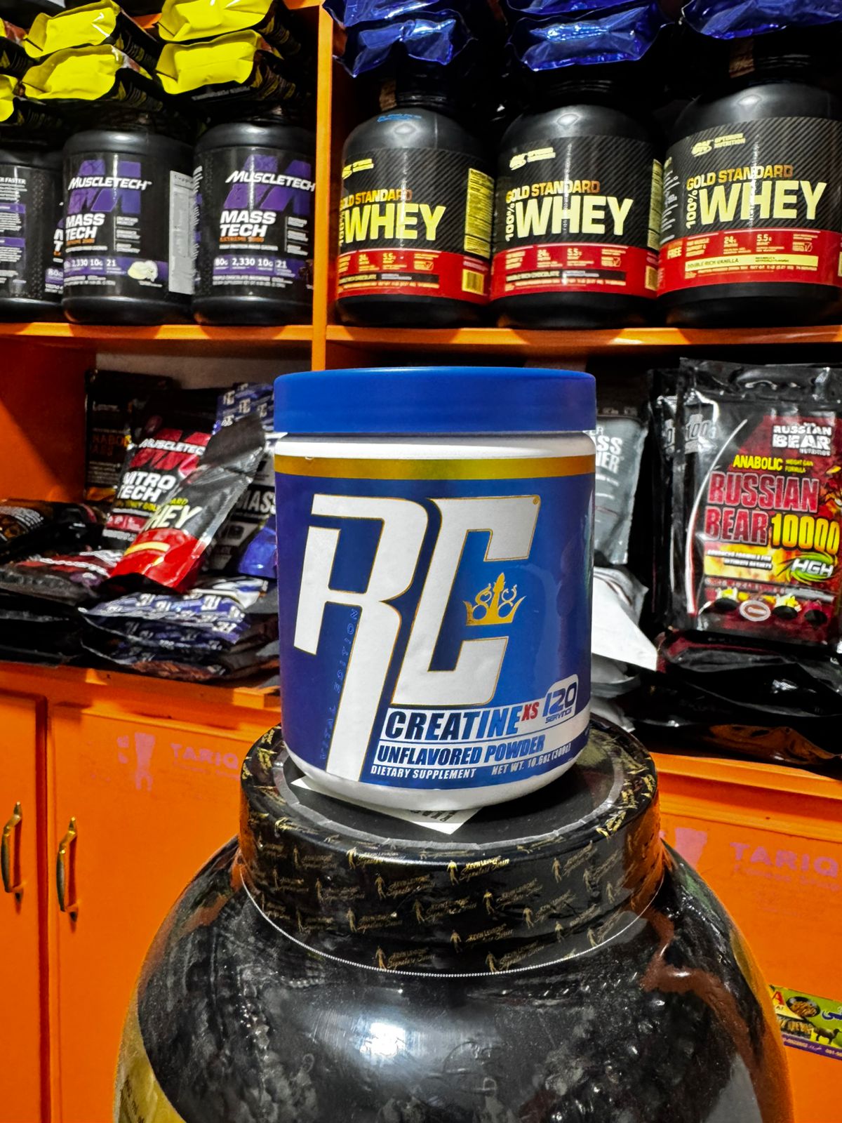 RC Creatine XS – 120 Servings | Pure Unflavored Creatine Monohydrate Powder for Strength & Endurance (Proudly American)