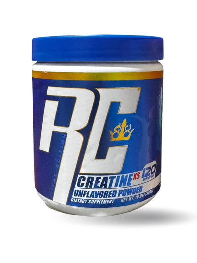 RC Creatine XS – 120 Servings | Pure Unflavored Creatine Monohydrate Powder for Strength & Endurance (Proudly American)