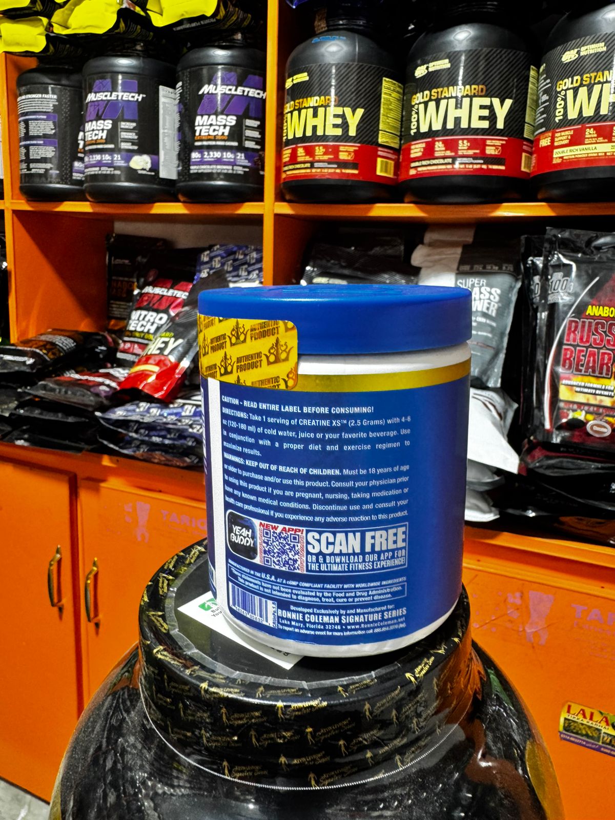 RC Creatine XS – 120 Servings | Pure Unflavored Creatine Monohydrate Powder for Strength & Endurance (Proudly American)