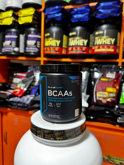 RuleOne BCAAs – Blue Raspberry (216g) | 2:1:1 Micronized Formula