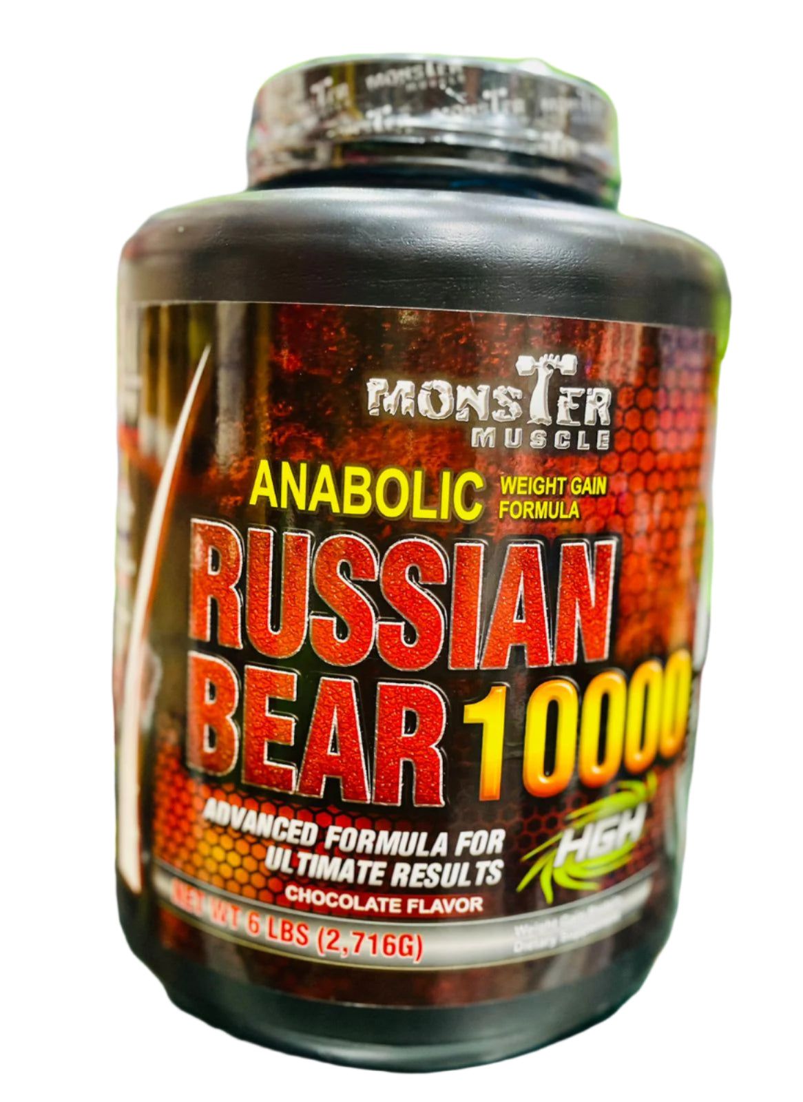 🐻 Russian Bear 10000 – 6lbs (Chocolate Flavor) 💪🔥