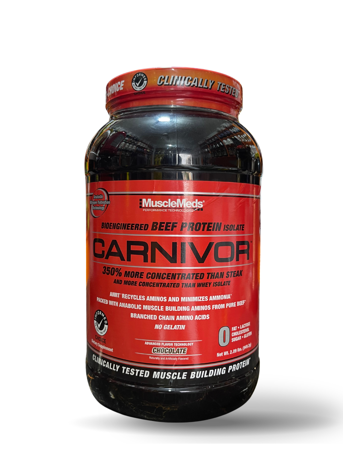 MuscleMeds Carnivor Beef Protein Isolate - Chocolate, 2.0 lbs