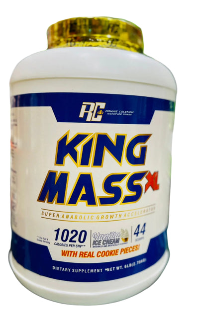 🏆 RC King Mass XL – Super Anabolic Growth Accelerator 6 lbs (2.70 kg) Vanilla