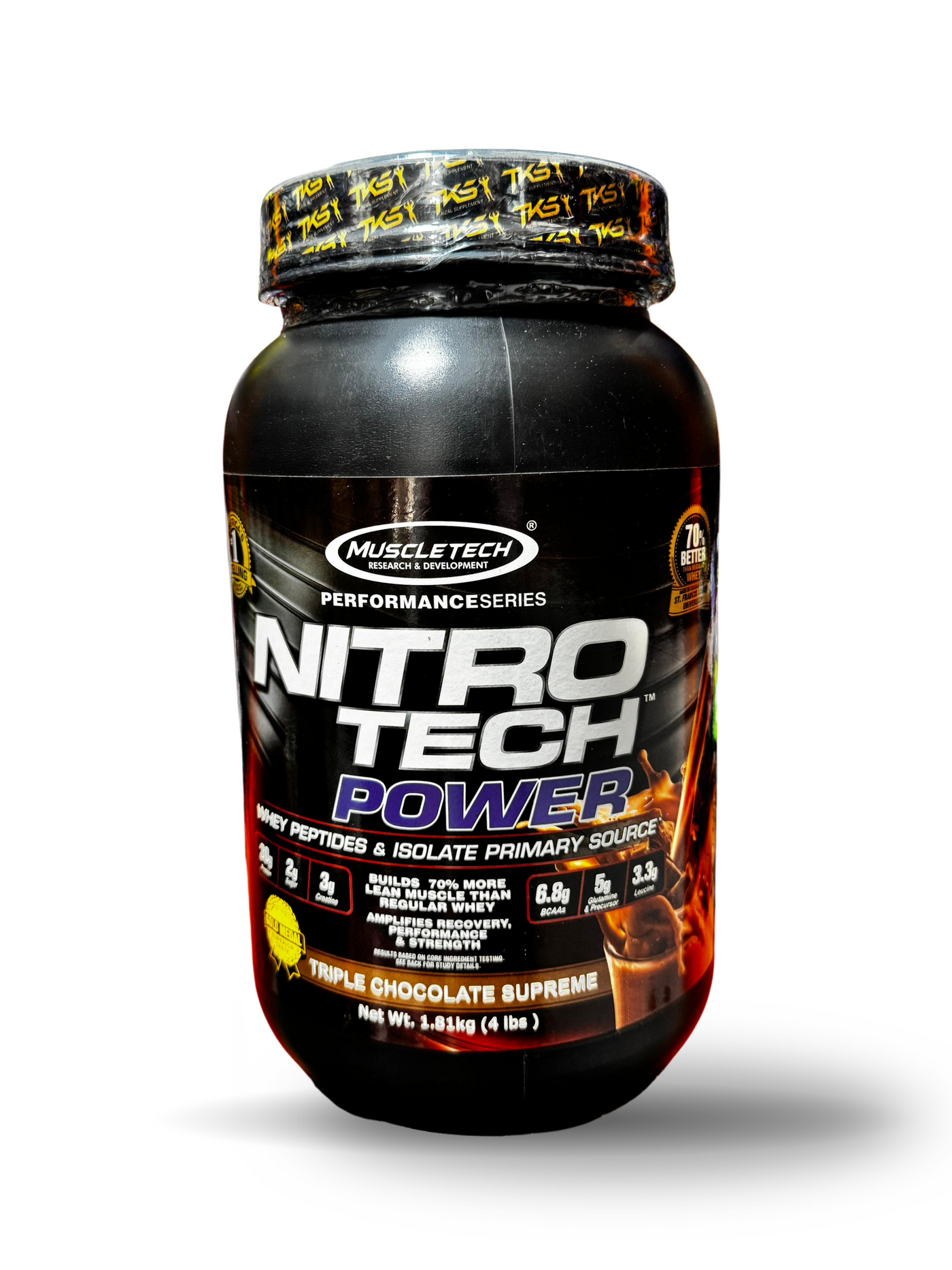 Muscletech Nitro Tech Power 4LBS – Triple Chocolate Supreme 🍫💪