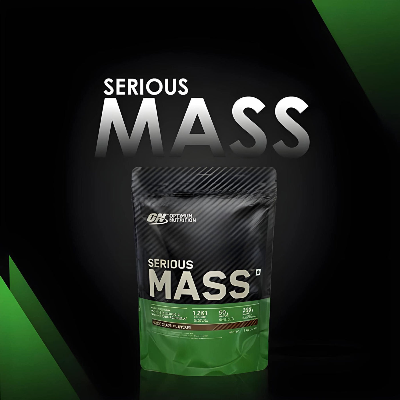 Optimum Nutrition Serious Mass Weight Gainer – 2lb, Double Rich Chocolate🍫