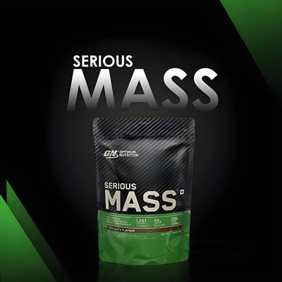 Optimum Nutrition Serious Mass Weight Gainer – 2lb, Double Rich Chocolate🍫
