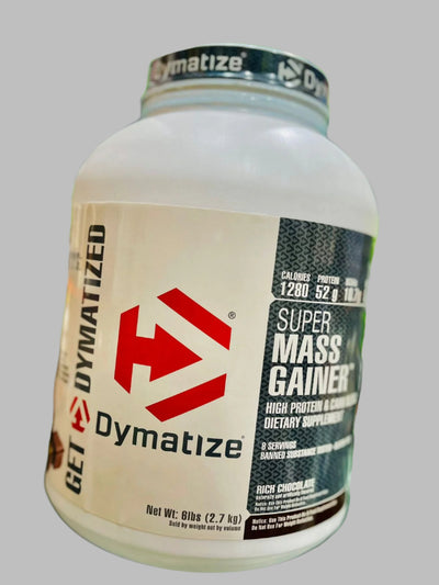🔥 Dymatize Super Mass Gainer – 6lbs (Rich Chocolate) 🍫💪