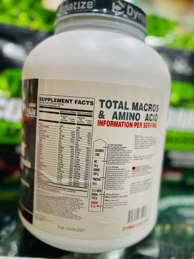 🔥 Dymatize Super Mass Gainer – 6lbs (Rich Chocolate) 🍫💪