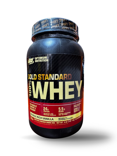 🔥 ON GOLD STANDARD 100% Whey Protein – Double Rich Vanilla (4lbs) 🔥